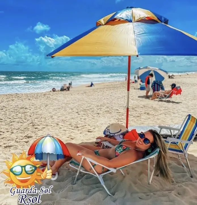 Guarda sol de praia  - Foto 5
