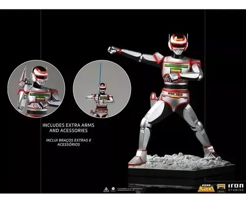 Iron Studios - Jaspion 1/10 - Nova / Lacrada