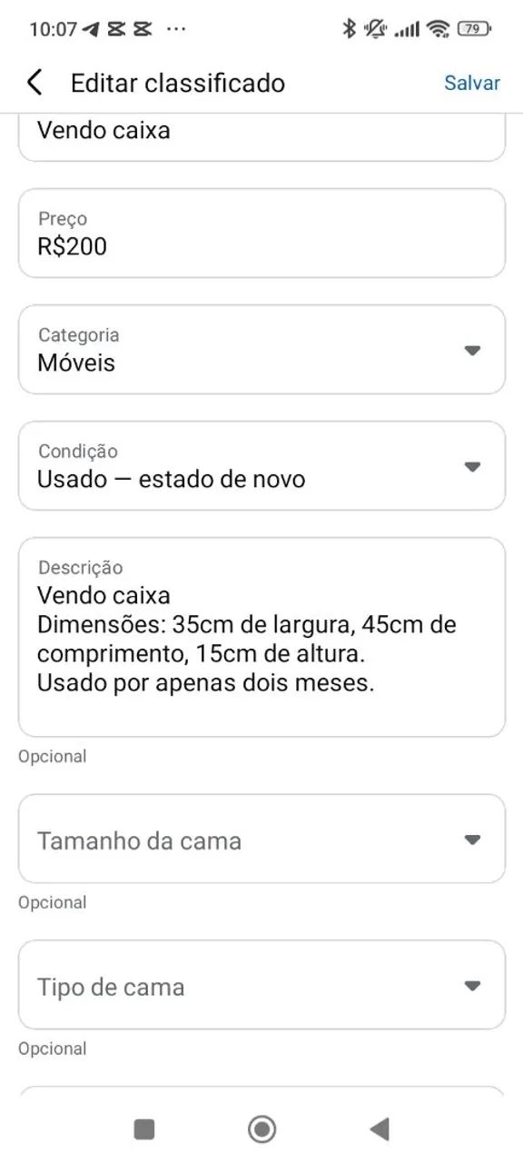 Caixa com gaveta e chave - Foto 3