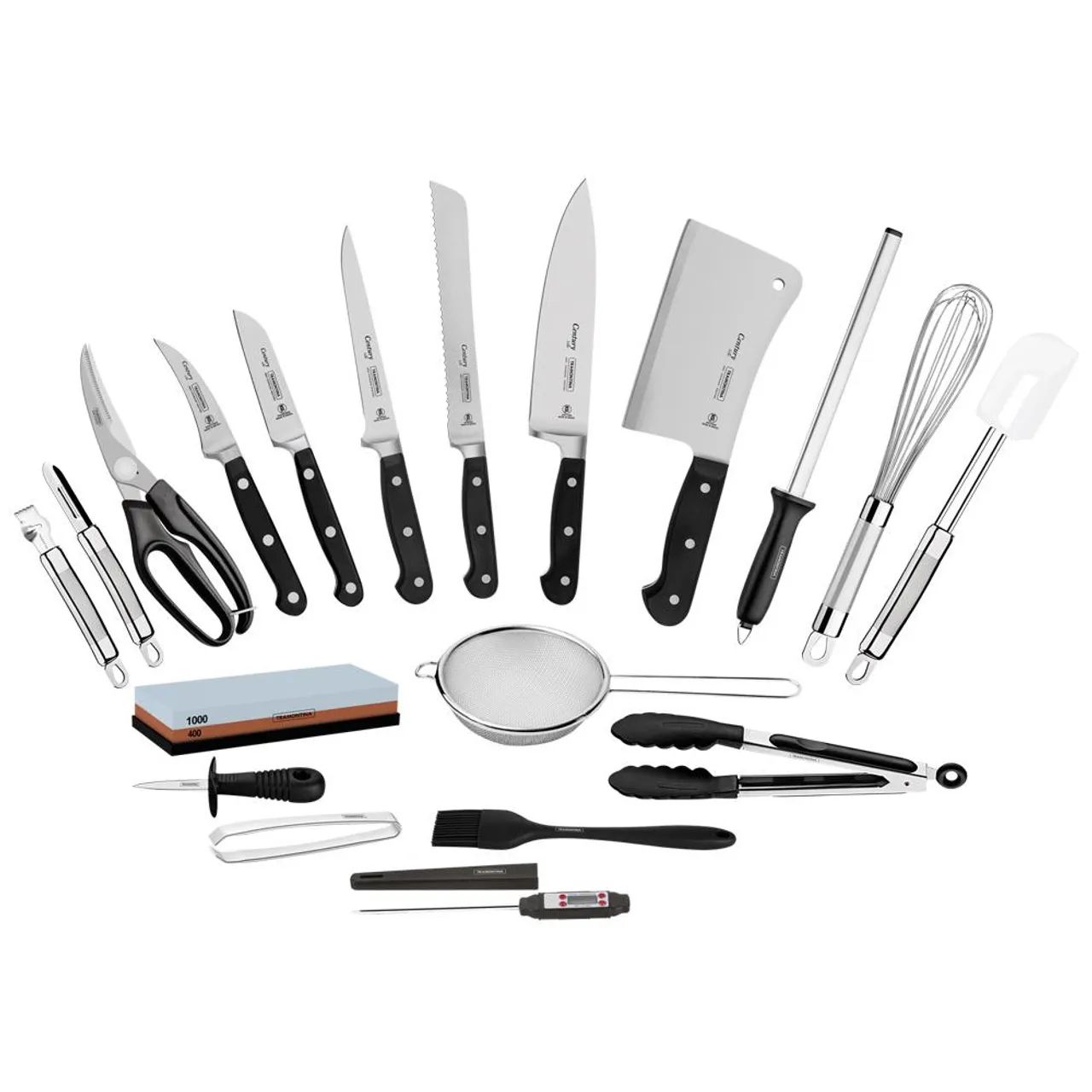 Kit Chef Tramontina Century com Maleta - 20 Peças - Foto 3