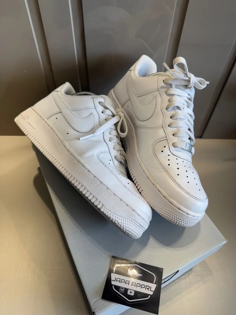 Nike Air Force 1 Low Branco Tamanho 40,5 Original