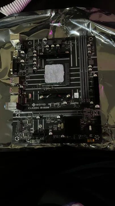 Kit placa mãe + processador  - Foto 3