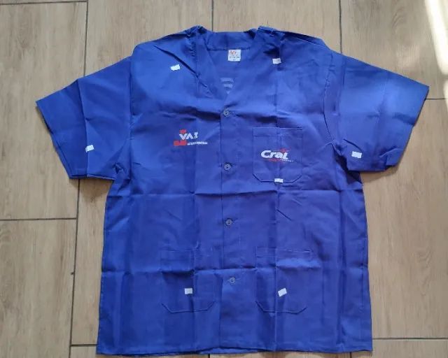 Avental / Jaleco de Serviços 3 Peças (Novo)