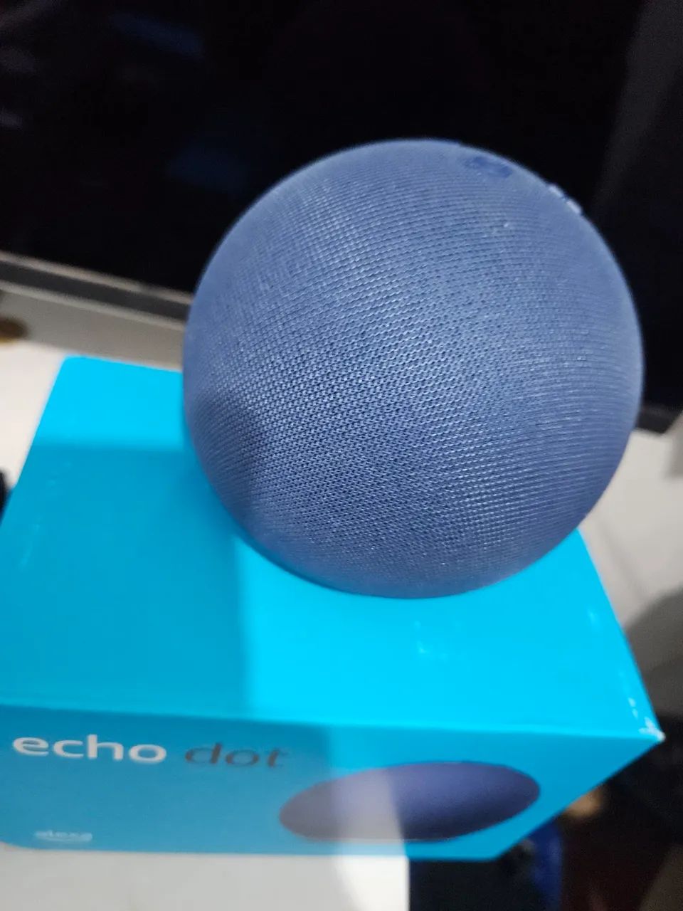Amazon Echo Dot 5 gen Geração - Azul - Foto 2