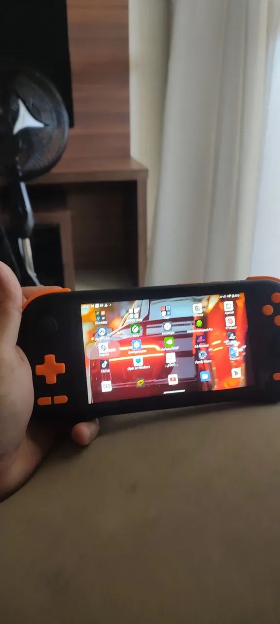 Console portátil Kinhank K56 Android 14 , tela 5.5 touch, mais de 50 emuladores. - Foto 3