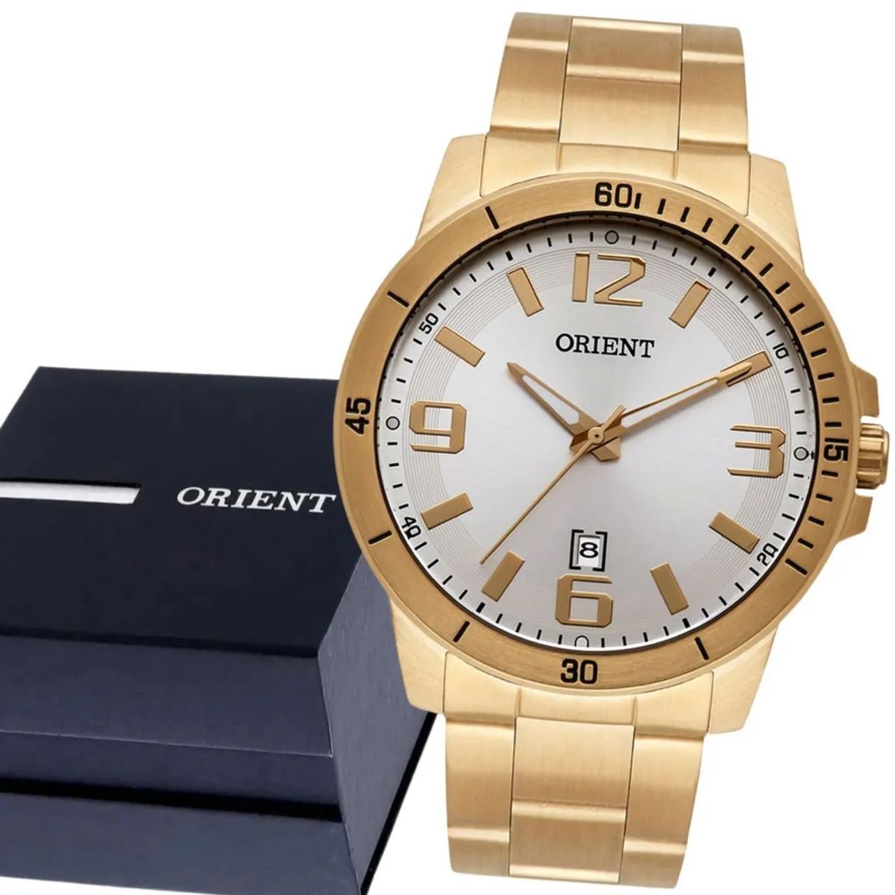 Relógio Orient Dourado Masculino