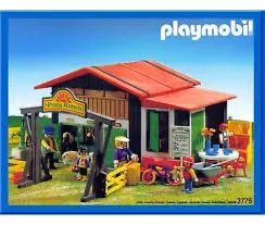 Playmobil Estrela Rancho dos Pôneis anos 90