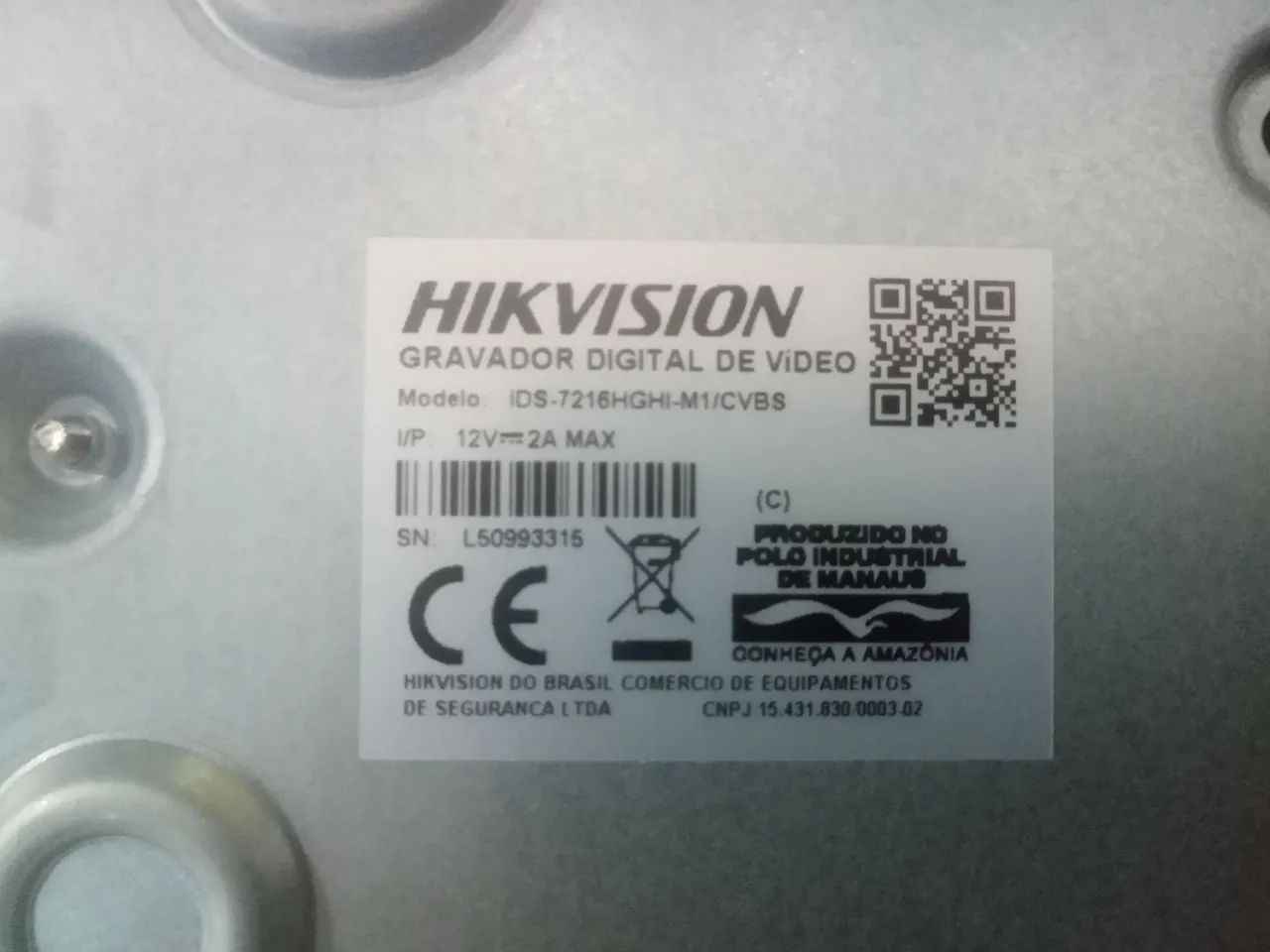 DVR Turbo HD Hikvision 16CH - Foto 2
