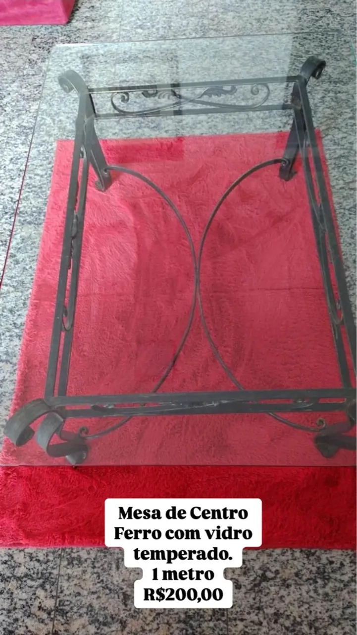 Mesa de Centro (Festas, Residencias, Lojas)