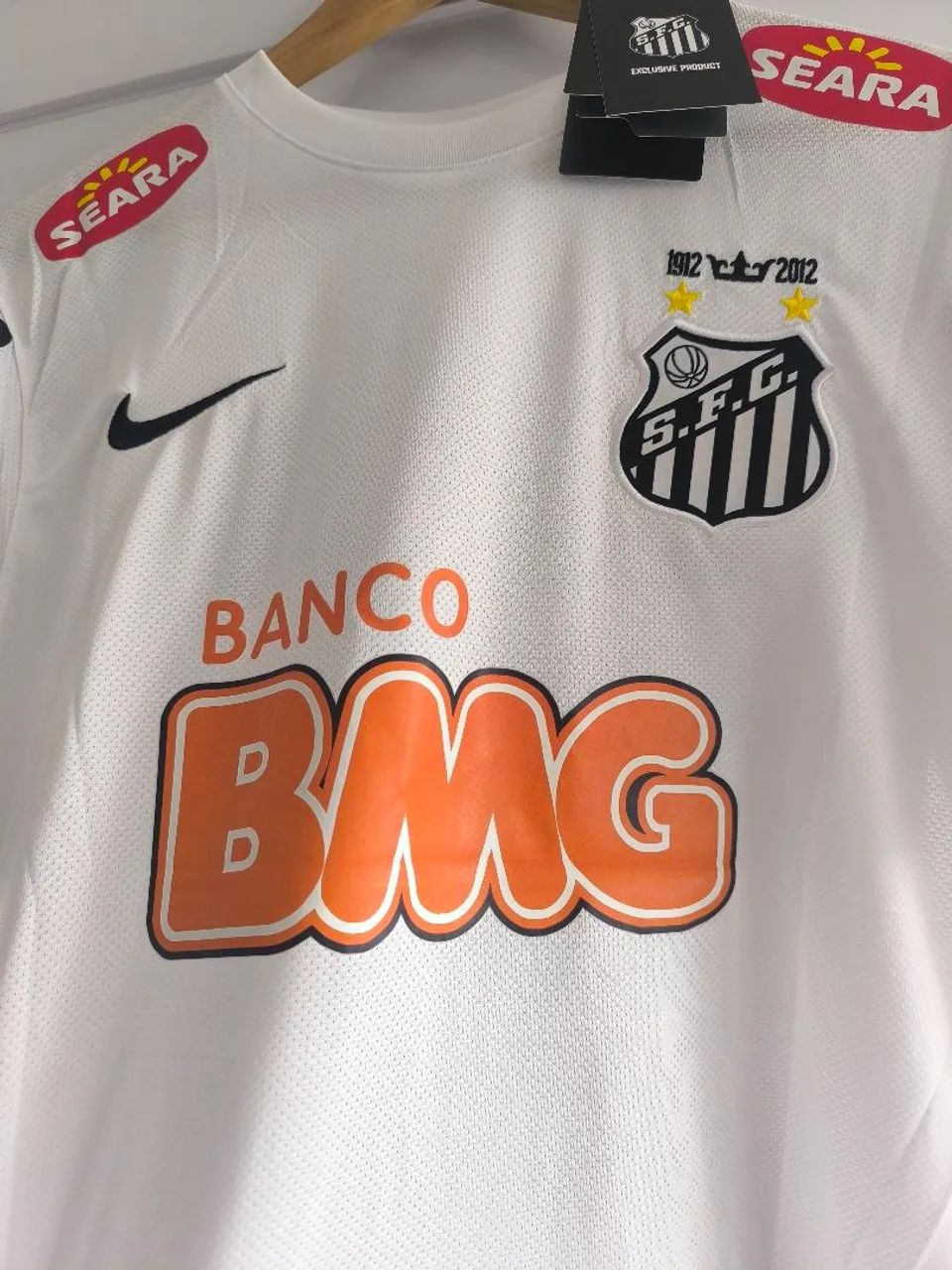 Camisa do Santos Neymar Jr 2012 - Foto 5