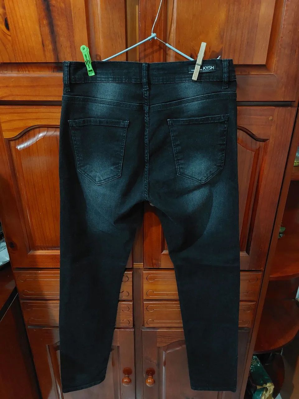 Calca Jeans preta - Tamanho 38 - Foto 2