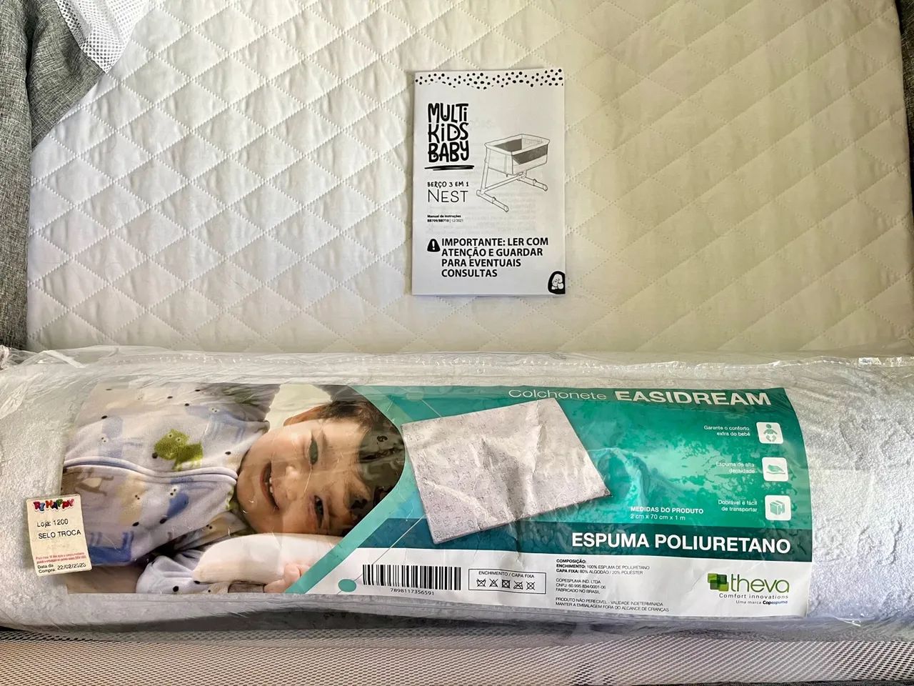 Berço 3 em 1 Nest Multikids baby - Foto 5