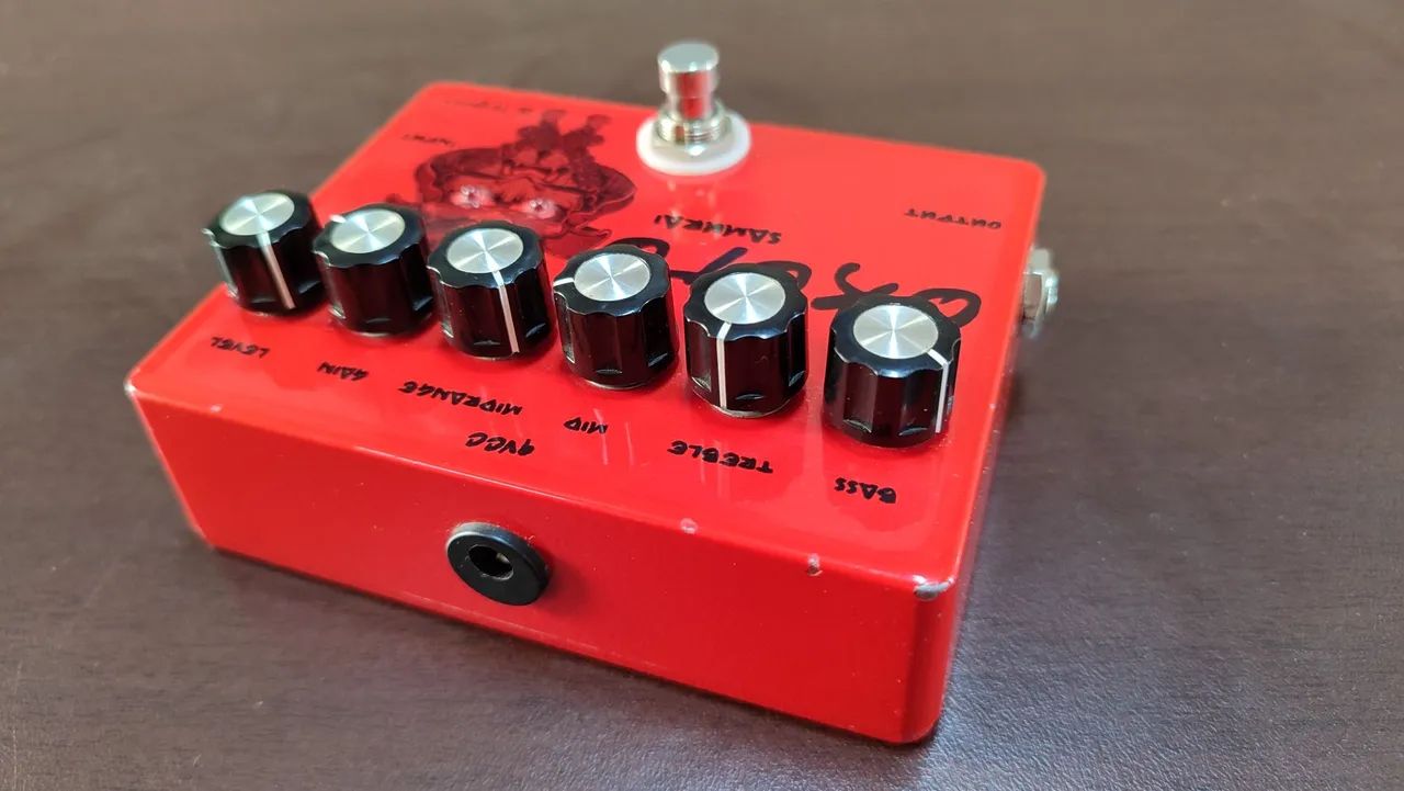 Pedal Okotô Samurai - Distorção e Overdrive - Instrumentos
