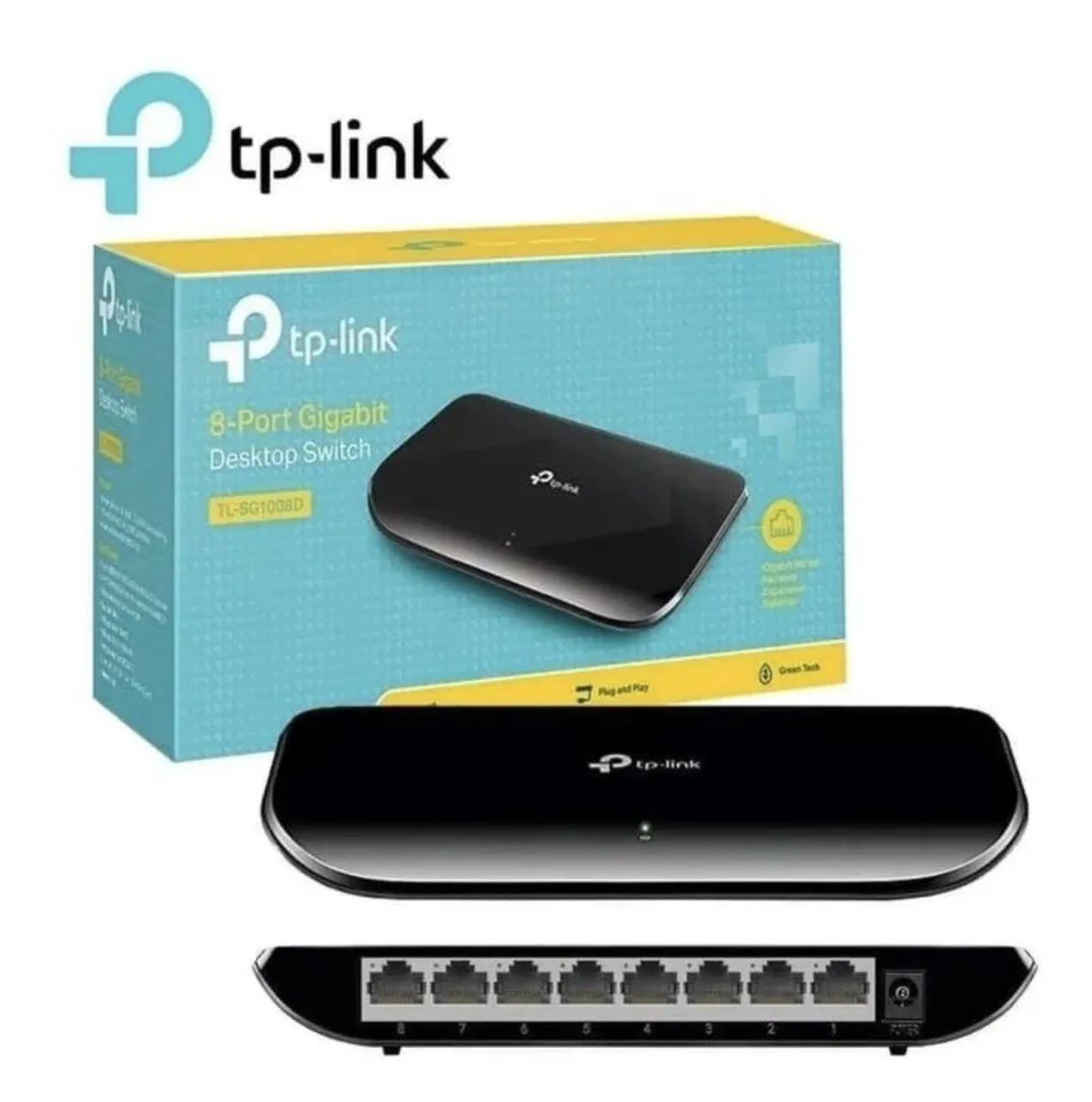 Switch TP-Link 8 Portas Gigabit TL-SG1008D