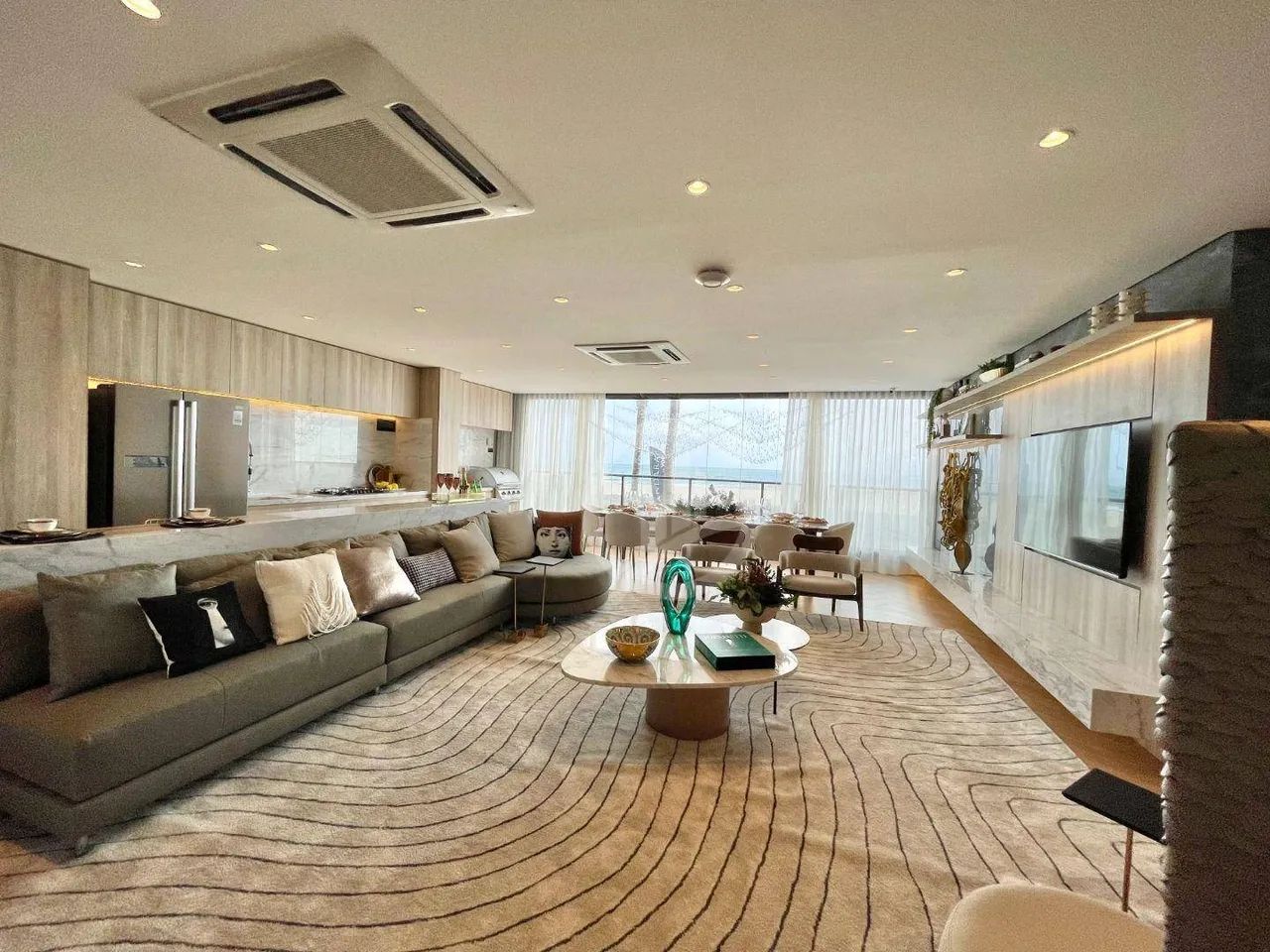 Apartamento com 3 dormitórios à venda, 137 m² por R$ 2.280.000,00 - Porto das Dunas - Aqui - Foto 4