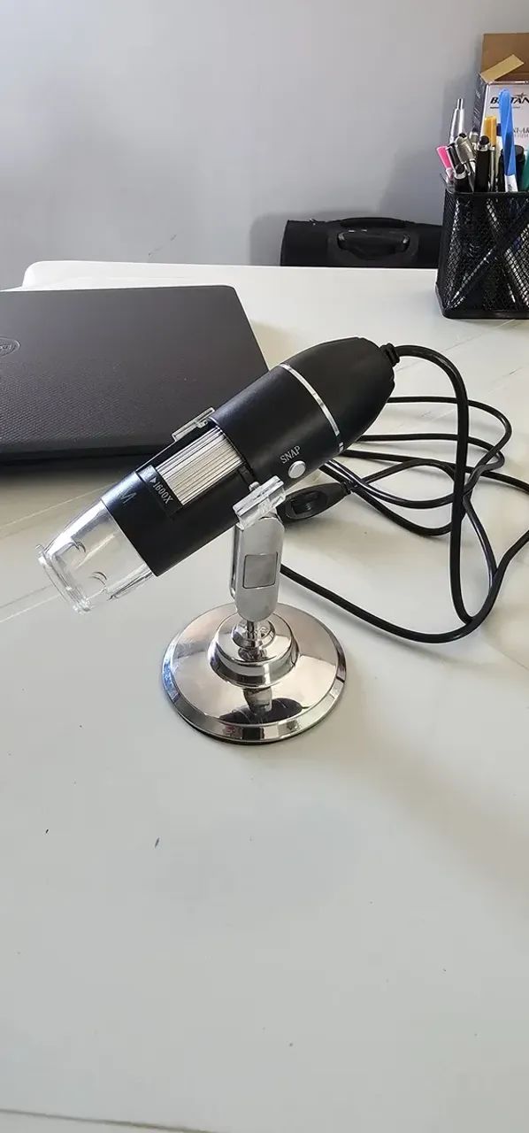 Microscópio Digital USB com Suporte Articulado64253347951233123