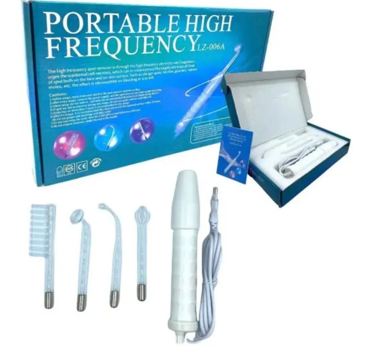 Removedor de manchas de alta frequência portátil