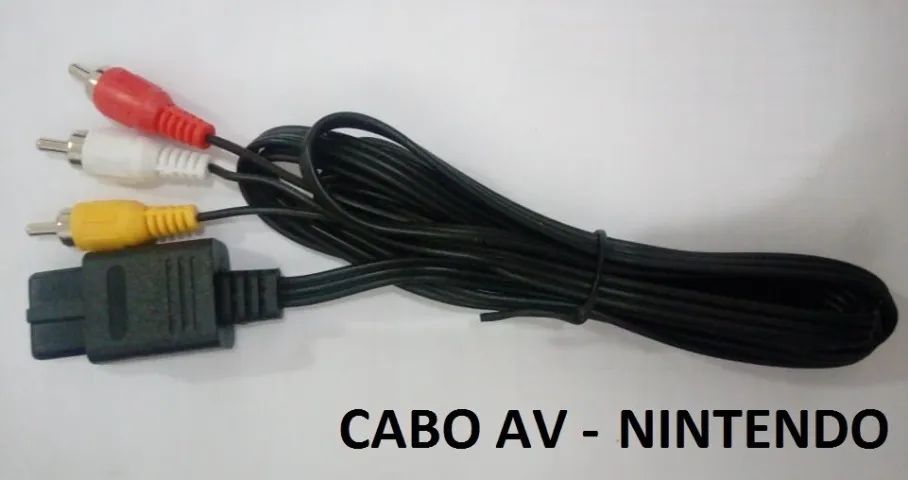  Cabo AV para Super Nintendo, Nintendo 64 e Game Cube - Foto 2