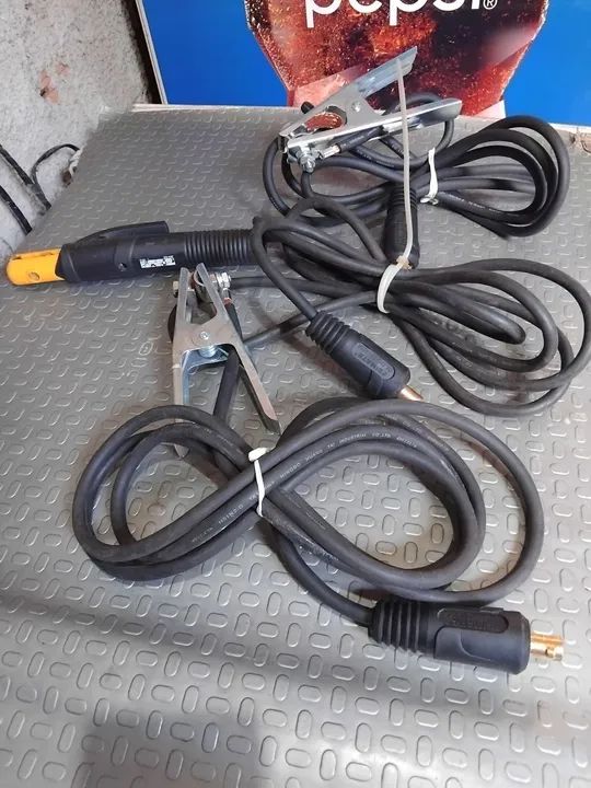 Cabo de solda com garra esab  - Foto 3