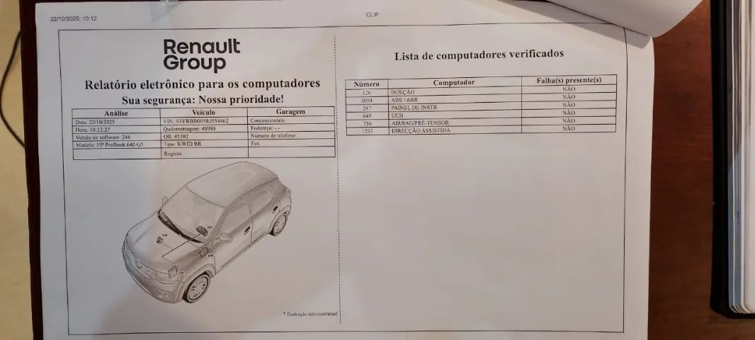 Renault Kwid Zen 1.0 Flex 12V 5P Mec. 2024 - Foto 2