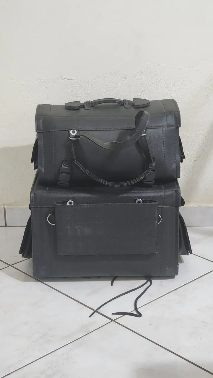 Alforges Sissy Bag Mala Traseira Double 75l - Liso - Foto 4