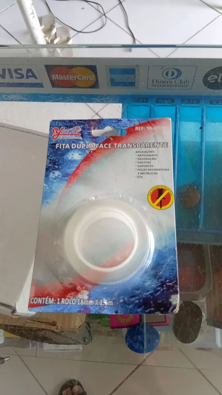 Fita Dupla Face Transparente - Fixação Versátil