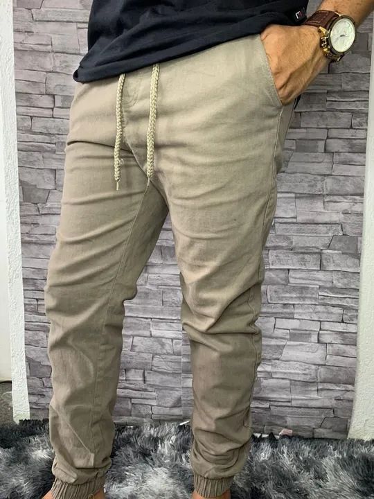 Calça jogger diversas cores disponíveis pra vcs masculina - Foto 4