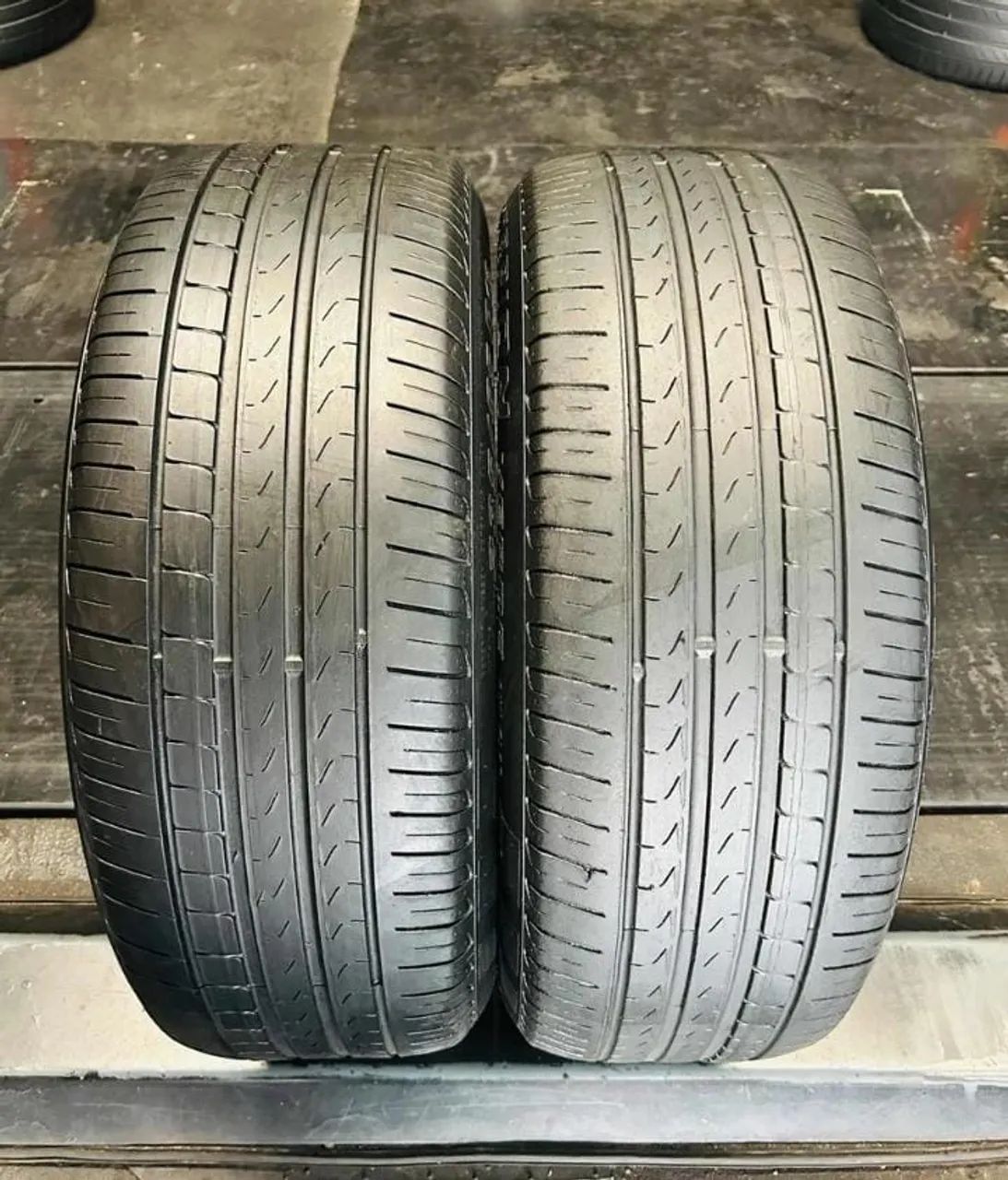 Pneu 215/50 aro 17 Pirelli Cinturato P7 seminovos - Foto 2