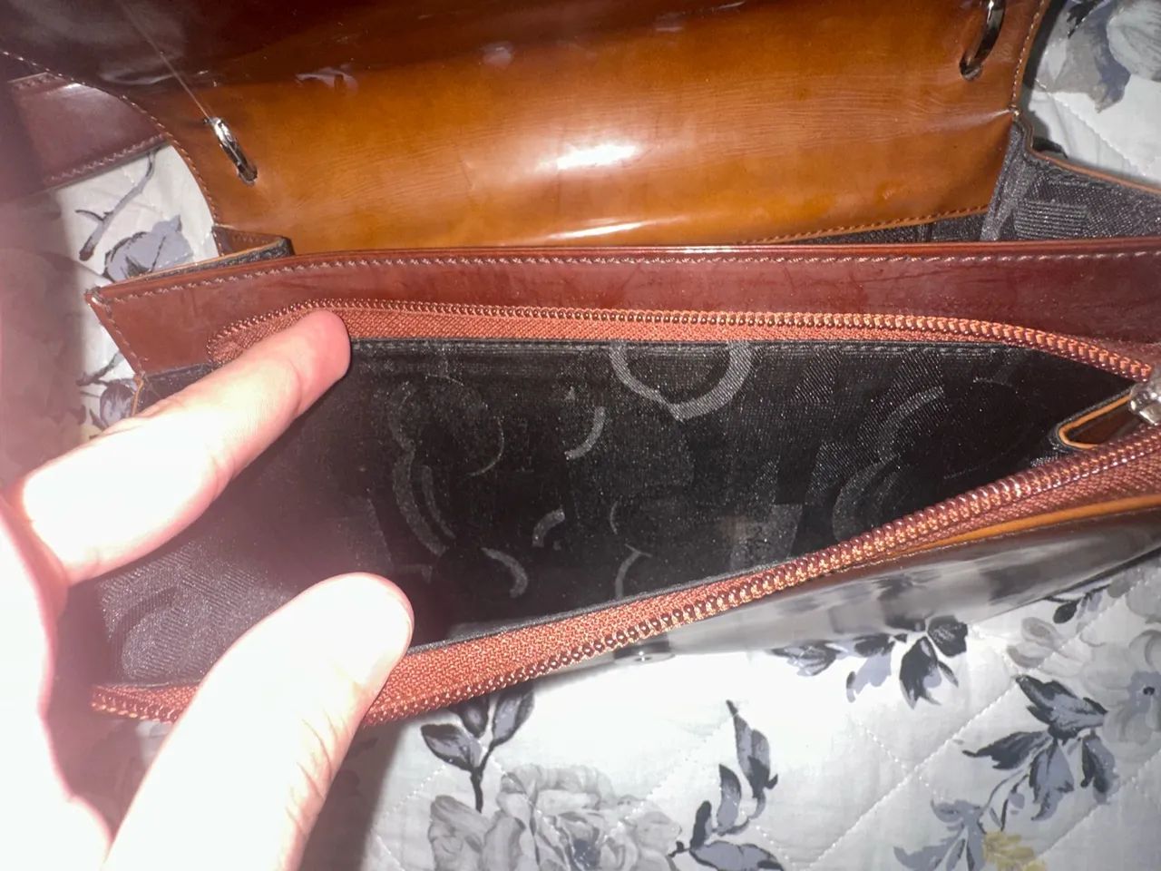 Bolsa de Ombro Marrom Salvatore Ferragamo  - Foto 3
