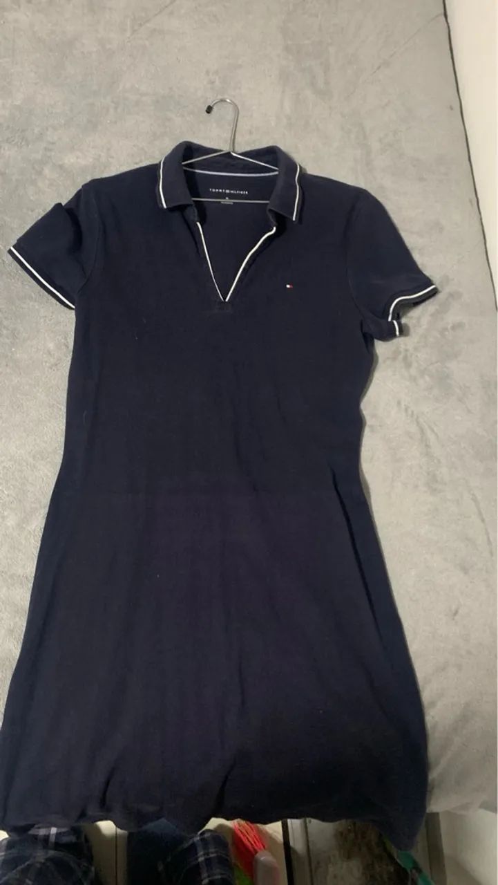 Vestido Midi Polo Tommy Hilfiger