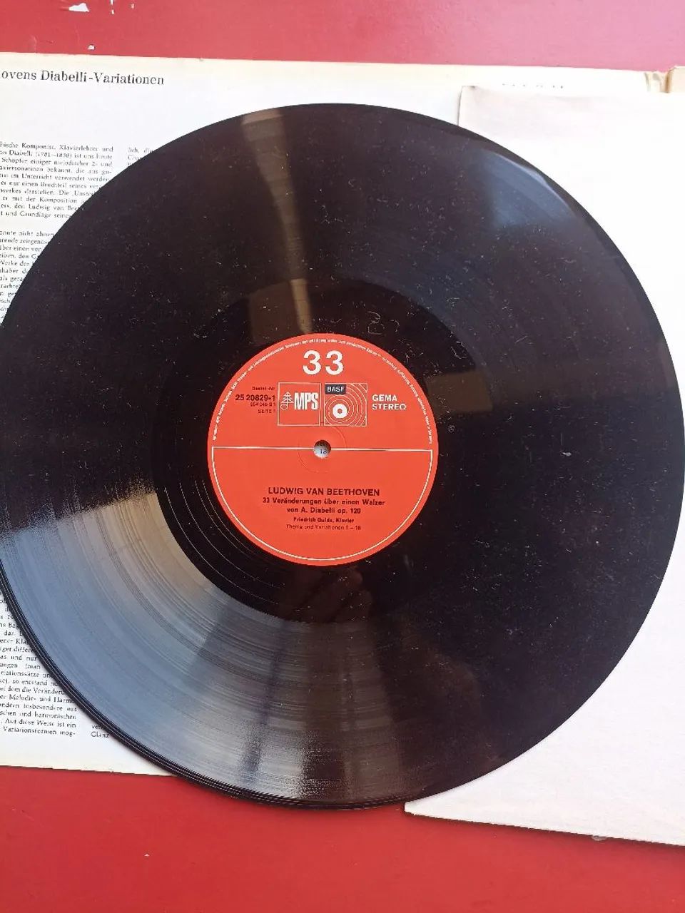 Disco de Vinil Ludwig van Beethoven - Friedrich Gulda - Foto 3
