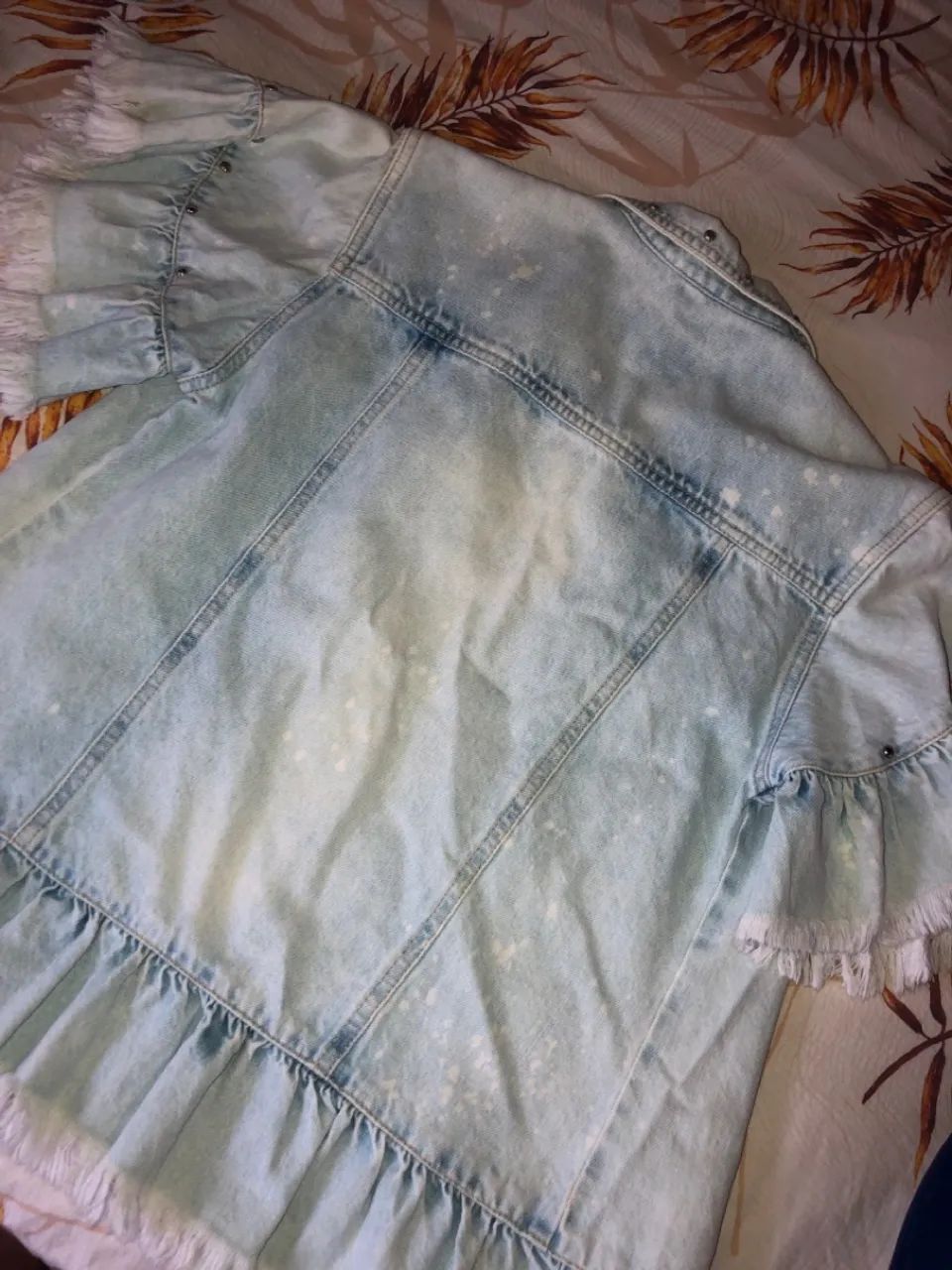 Jaqueta Jeans TAM P  - Foto 3