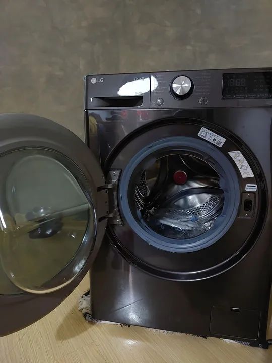 Lava e Seca LG Novo Smart 14kg Black Inox 110V - CV9014BC2 