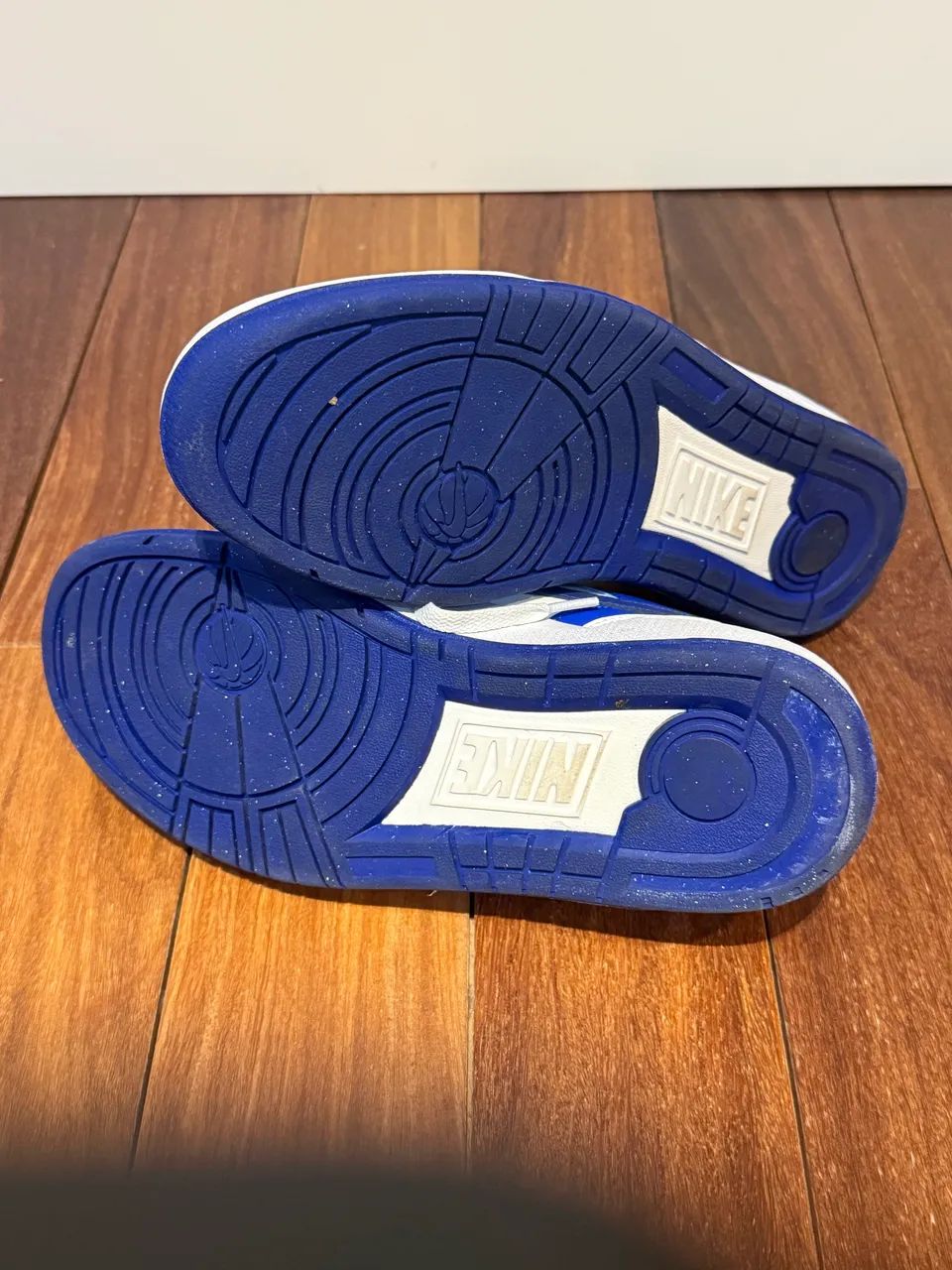 Nike Force Branco  e Azul - Foto 4