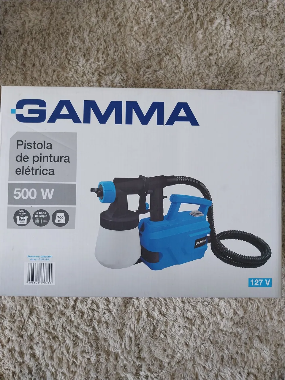 Pistola de Pintura Elétrica Gamma 500W
