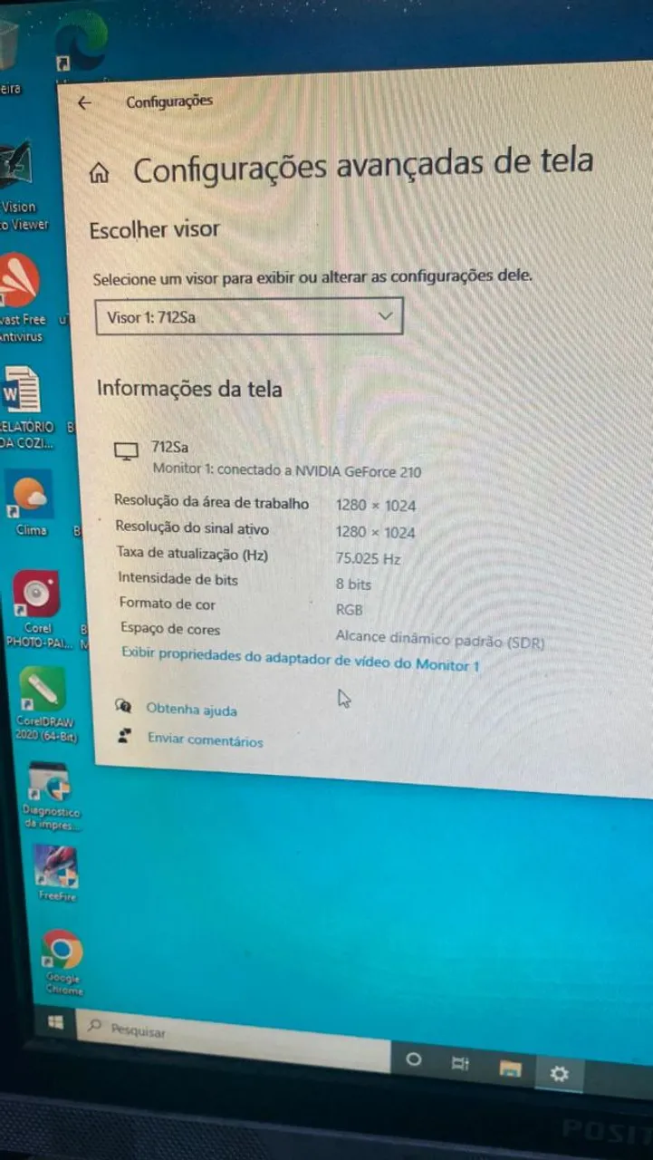 Computador Positivo com Monitor 712Sa