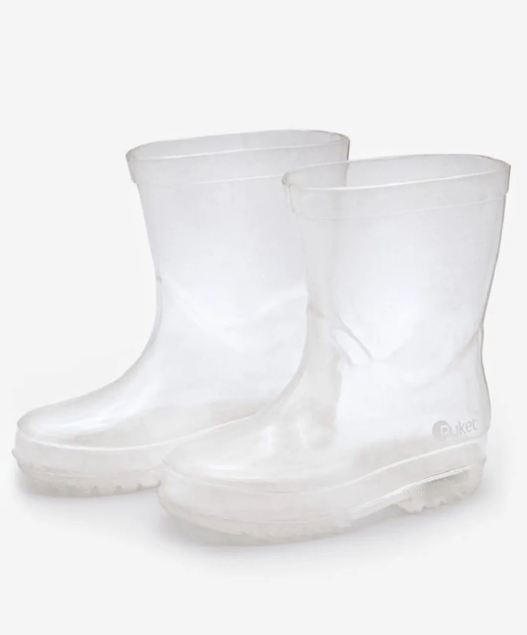 Galocha Transparente Com LED Unissex Kids PUKET