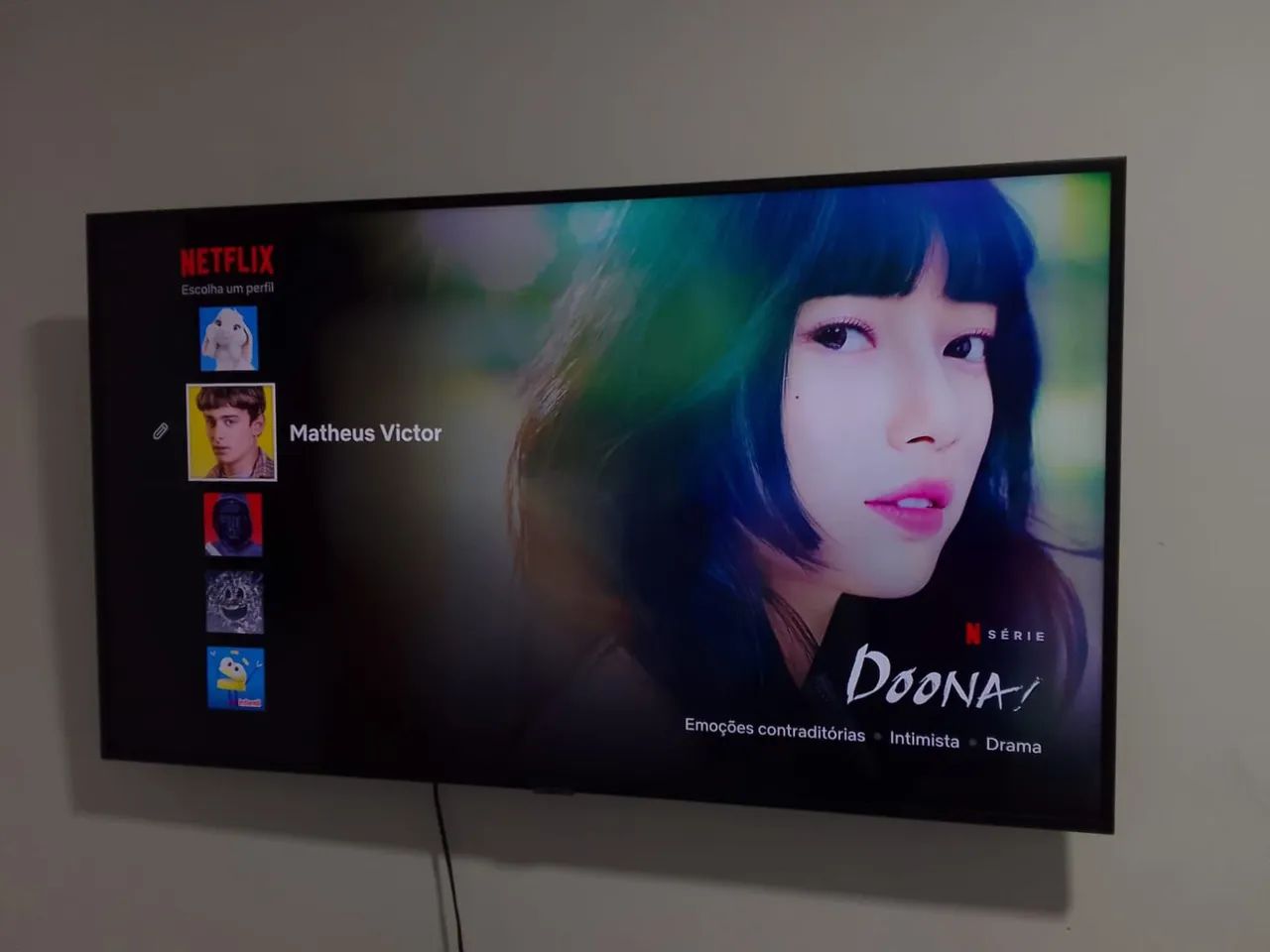 Smart TV Samsung 50" 4k com suporte - Foto 3