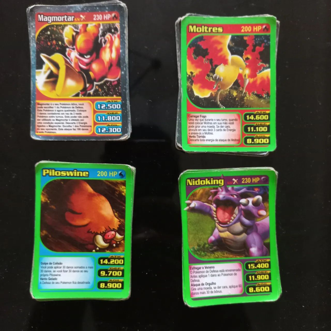 30 Cartas Pokémon 