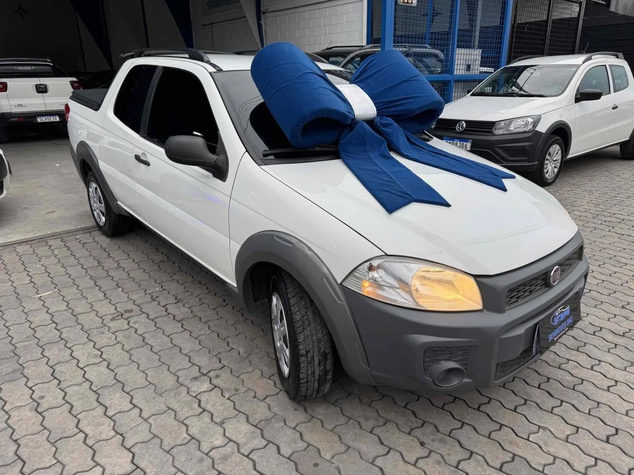 Fiat Strada Working Hard 1.4 Fire Flex 8V CD 2018 - Foto 6