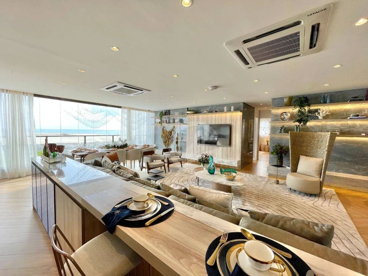 Apartamento com 3 dormitórios à venda, 137 m² por R$ 2.280.000,00 - Porto das Dunas - Aqui - Foto 5