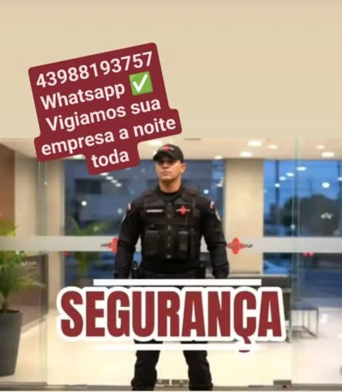 Vigilante noturno para empresas 