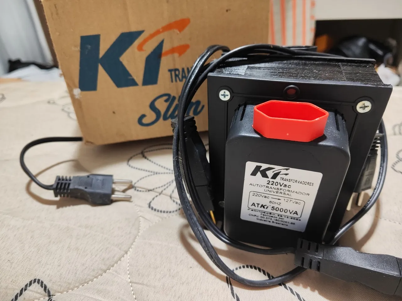 Transformador Autotransformador Universal 5000VA 220v/127v