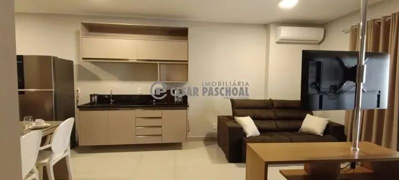 Apartamento Padrão Bosque das Juritis 1 dormitório com armário sala com painel tv sacada c - Foto 3