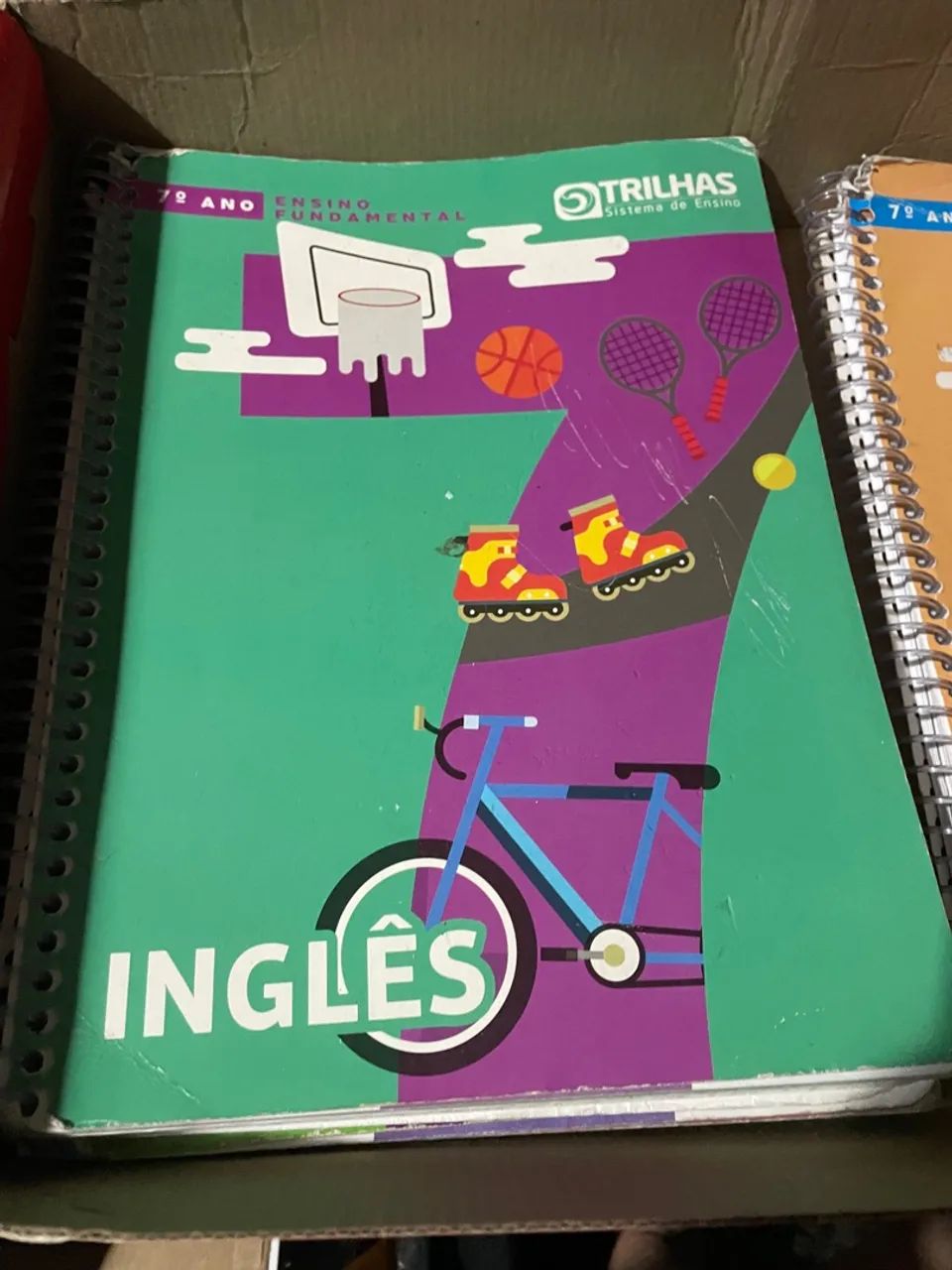 Caderno 7º Ano Produção de Texto Trilhas - Foto 3
