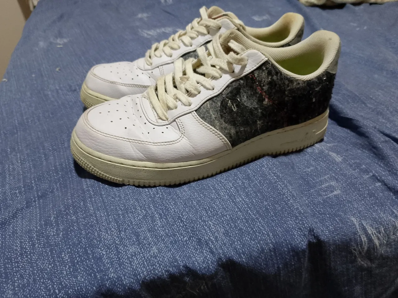 Tênis Nike Air Force 1 White Light Smoke Grey