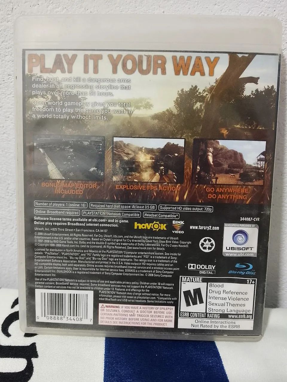 Far Cry 2 - Playstation 364297978583937121