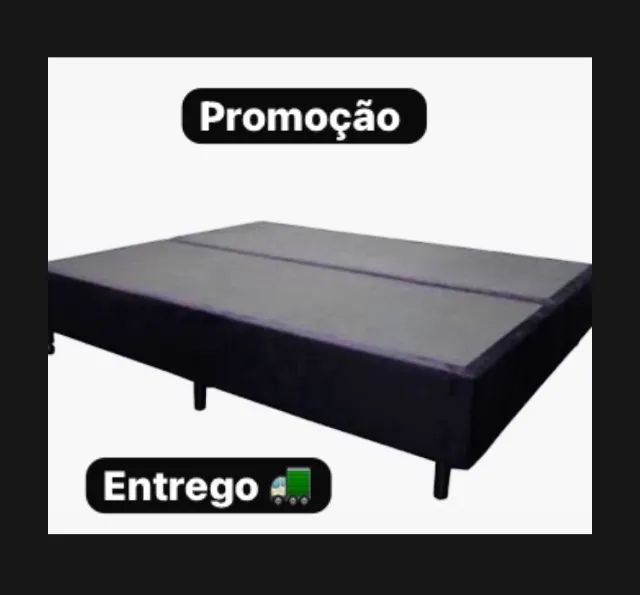 Cama box suporte king hoje