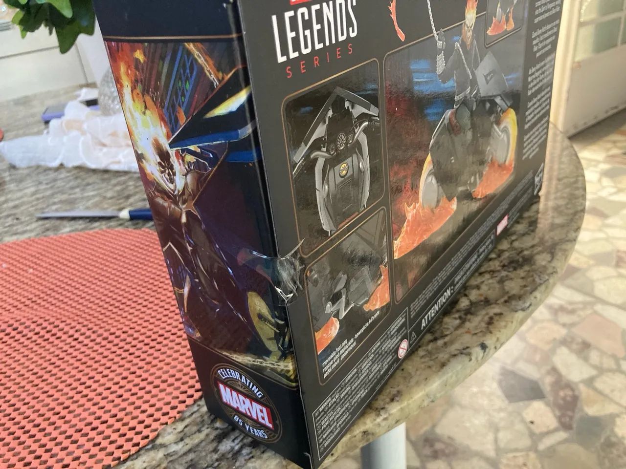 Marvel Legends Ghost Rider motoqueiro fantasma - Foto 2