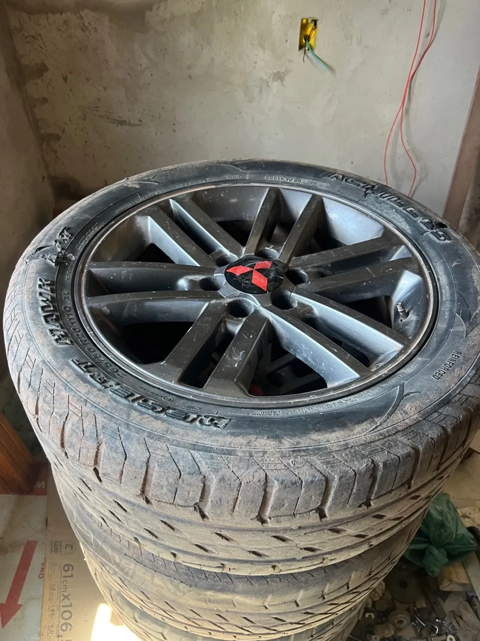 Jogo de Rodas Mitsubishi Aro 20